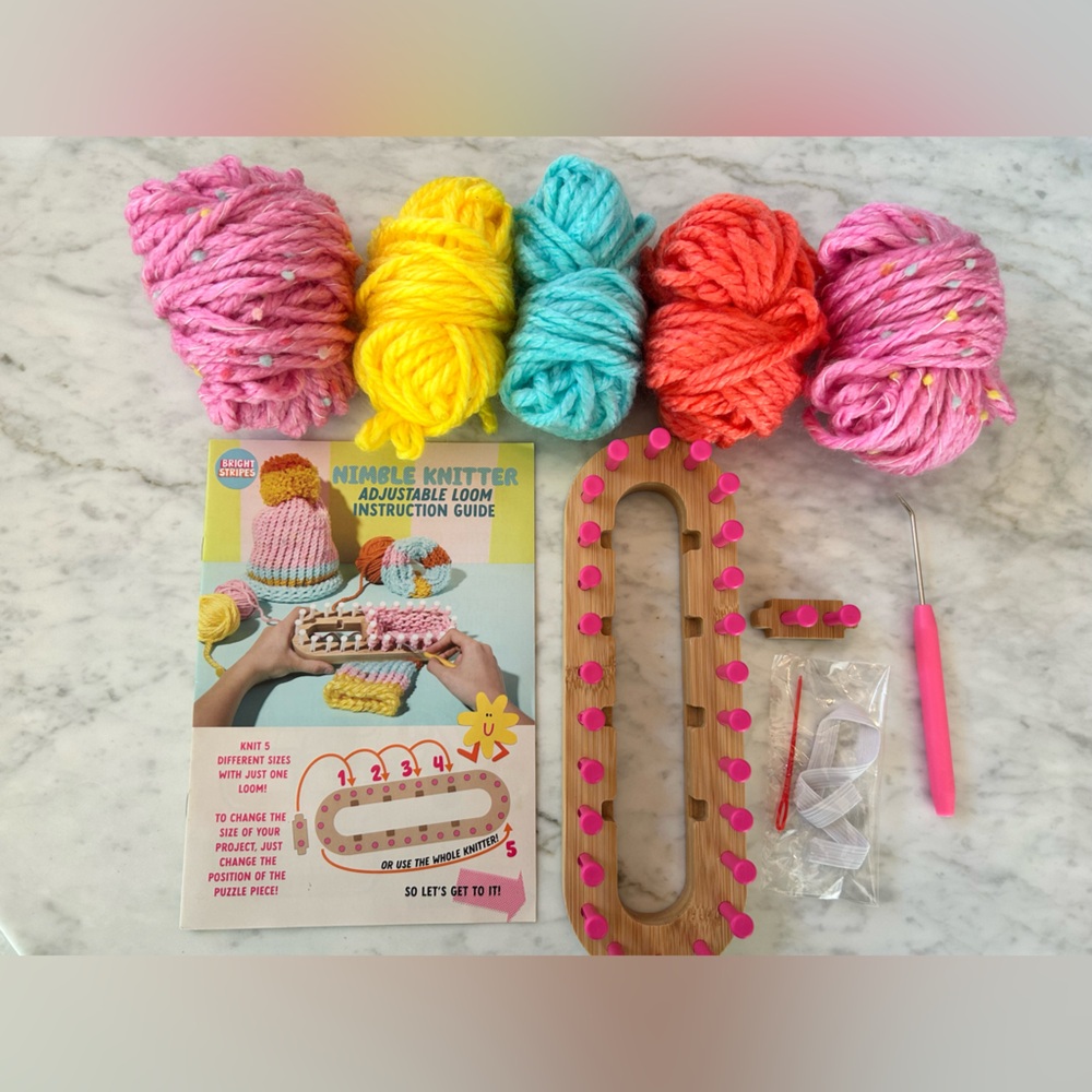 Colorful Knitting Loom Set
